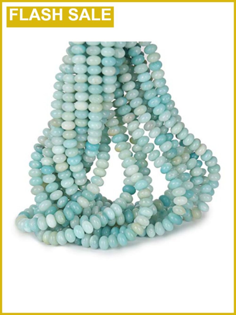 Natural Amazonite Loose Beads 5x8mm Spacer Strand DIY Jewelry Making